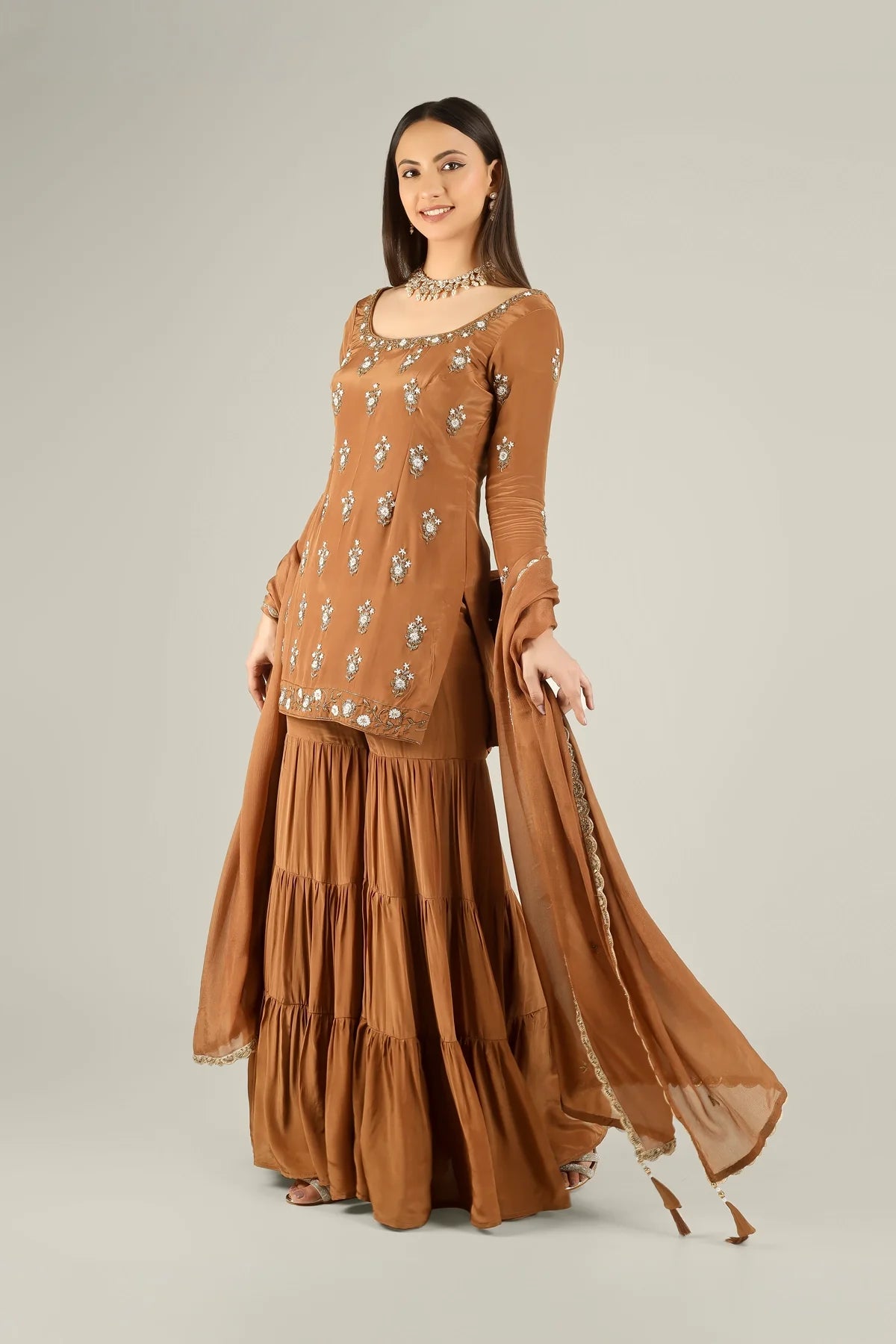 Shop Gharara Suits at PinkPhulkari California | PinkPhulkari California