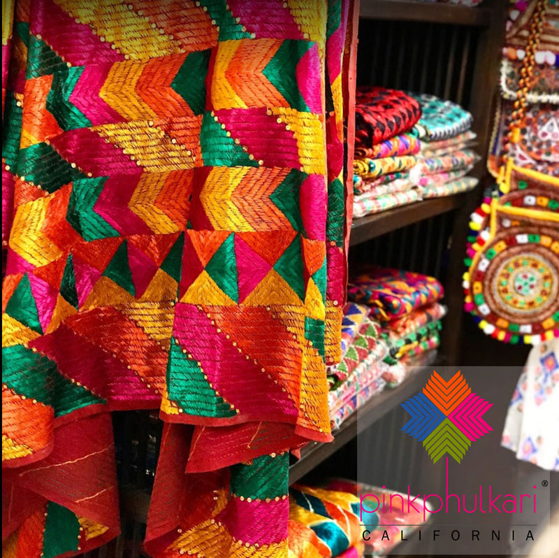 Wedding Khaddar Bagh Phulkari