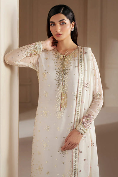 Cream Embroidered Chiffon Silk Kurta Palazzo Suit Set | PinkPhulkari USACream Embroidered Chiffon Silk Kurta Palazzo Suit Set | PinkPhulkari USA
