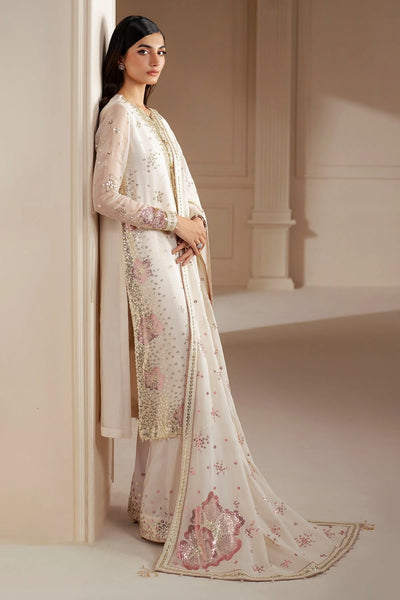 Cream Embroidered Chiffon Silk Kurta Palazzo Suit Set | PinkPhulkari USACream Embroidered Chiffon Silk Kurta Palazzo Suit Set | PinkPhulkari USA
