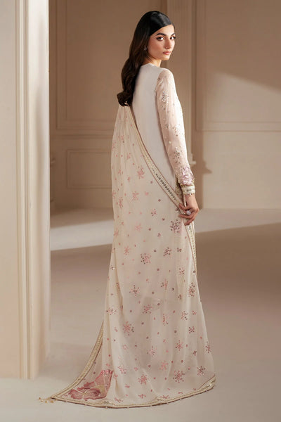 Cream Embroidered Chiffon Silk Kurta Palazzo Suit Set | PinkPhulkari USACream Embroidered Chiffon Silk Kurta Palazzo Suit Set | PinkPhulkari USA