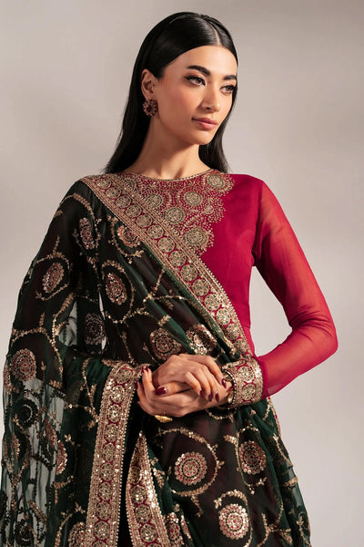 Maroon Chiffon Silk Embroidered Anarkali Lehenga SetMaroon Chiffon Silk Embroidered Anarkali Lehenga Set