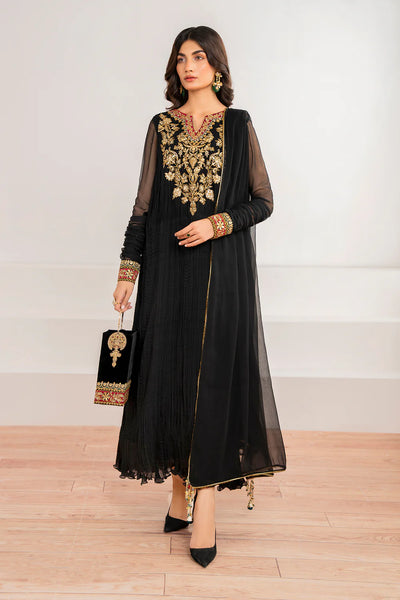 Buy Black Embroidered Chiffon Silk Crush Anarkali Set at PinkPhulkariBuy Black Embroidered Chiffon Silk Crush Anarkali Set at PinkPhulkari