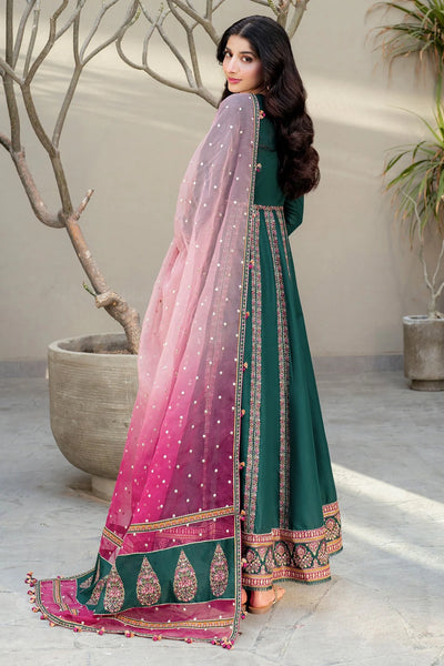 Buy Green Embroidered Lawn Anarkali Suit Set at PinkPhulkari Buy Green Embroidered Lawn Anarkali Suit Set at PinkPhulkari 