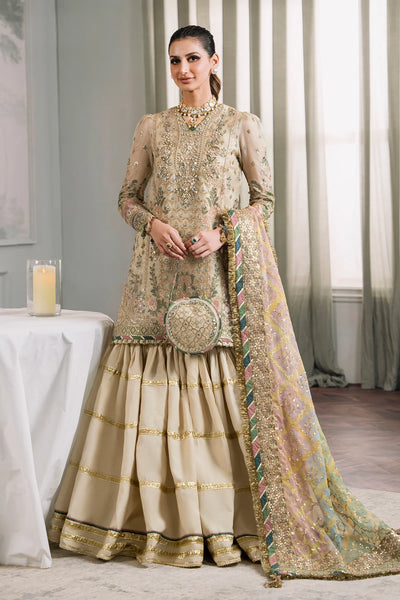 Embroidered Masuri Gharara Style Suit at PinkPhulkari CaliforniaEmbroidered Masuri Gharara Style Suit at PinkPhulkari California