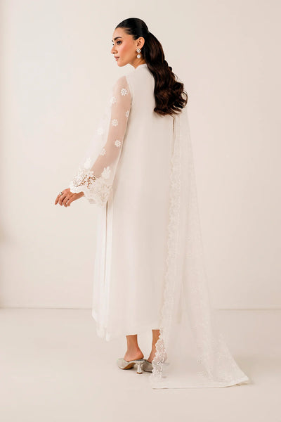 Buy White Embroidered Chiffon Dupatta | PinkPhulkariBuy White Embroidered Chiffon Dupatta | PinkPhulkari