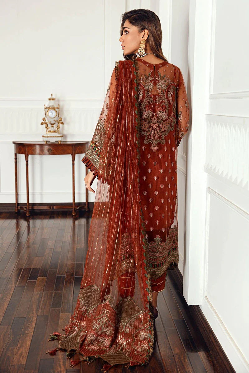 white christmas dresses MS-1505D - Pakistani Eid Outfits main image 1