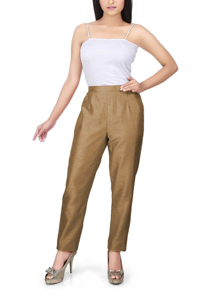 Buy Women's Solid Silk Trousers at PinkPhulkari CaliforniaBuy Women's Solid Silk Trousers at PinkPhulkari California