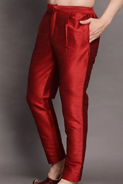 Buy Women's Solid Silk Trousers at PinkPhulkari CaliforniaBuy Women's Solid Silk Trousers at PinkPhulkari California