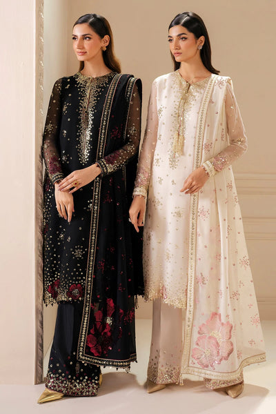 Black Embroidered Chiffon Silk Kurta Palazzo Suit Set | PinkPhulkari USABlack Embroidered Chiffon Silk Kurta Palazzo Suit Set | PinkPhulkari USA