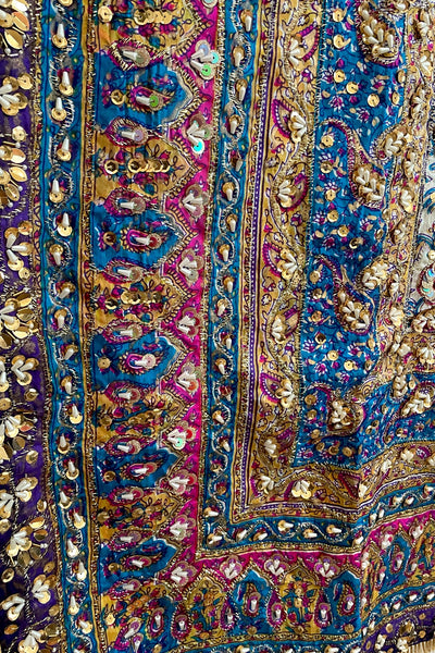 Buy Handwork Pakistani Silk Dupatta HC20 at PinkPhulkari CaliforniaBuy Handwork Pakistani Silk Dupatta HC20 at PinkPhulkari California