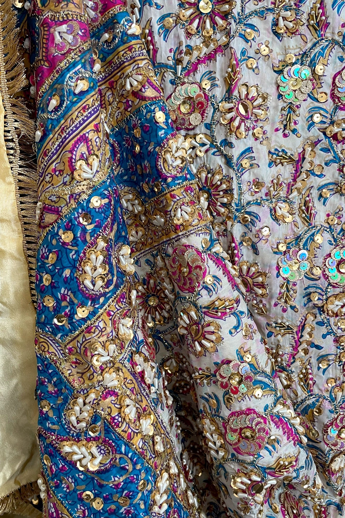 Buy Handwork Pakistani Silk Dupatta HC20 at PinkPhulkari California