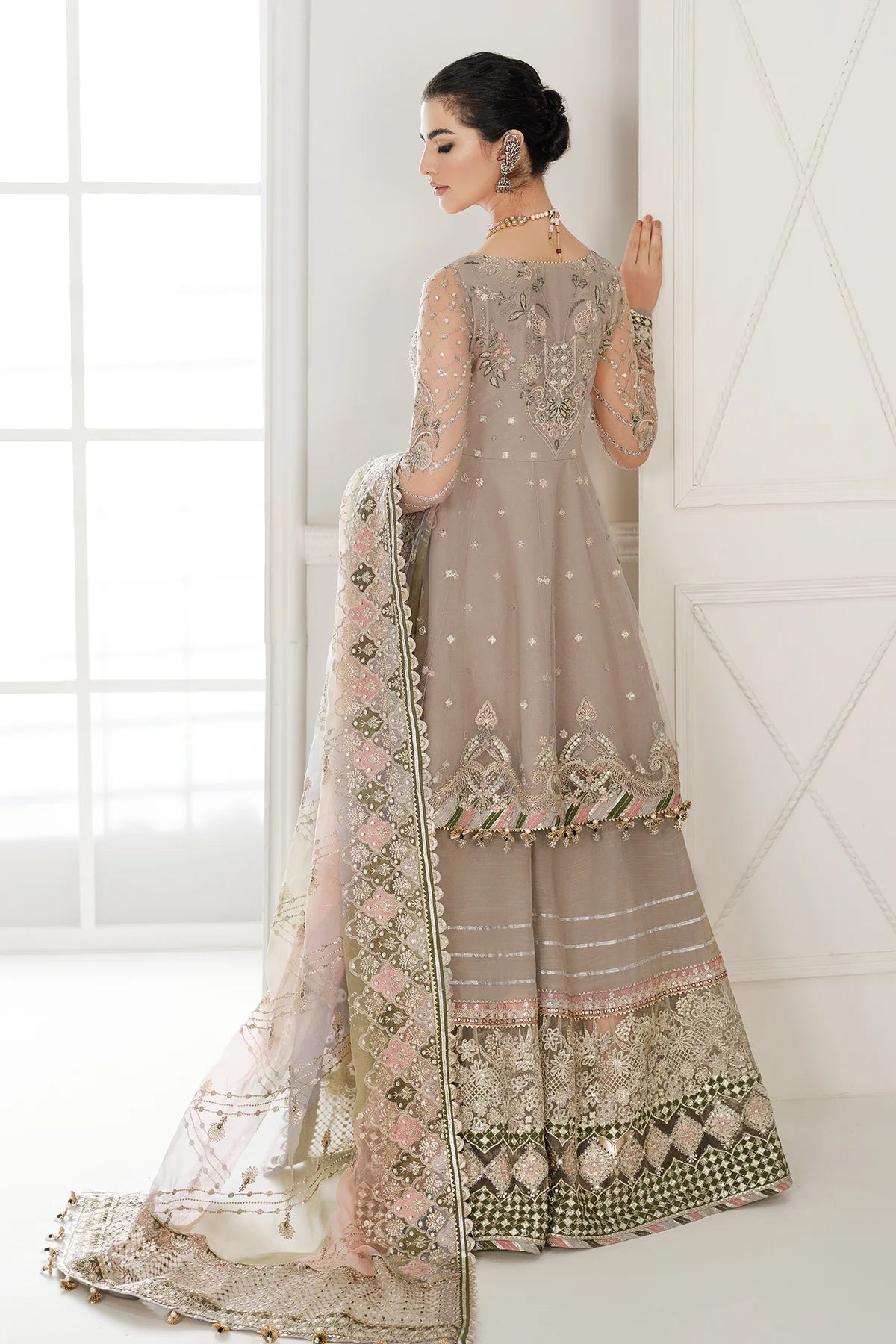 sharara party dress Ready To Wear Salwar Kameez Sharara Suit Full Stitched Indian Party Dress