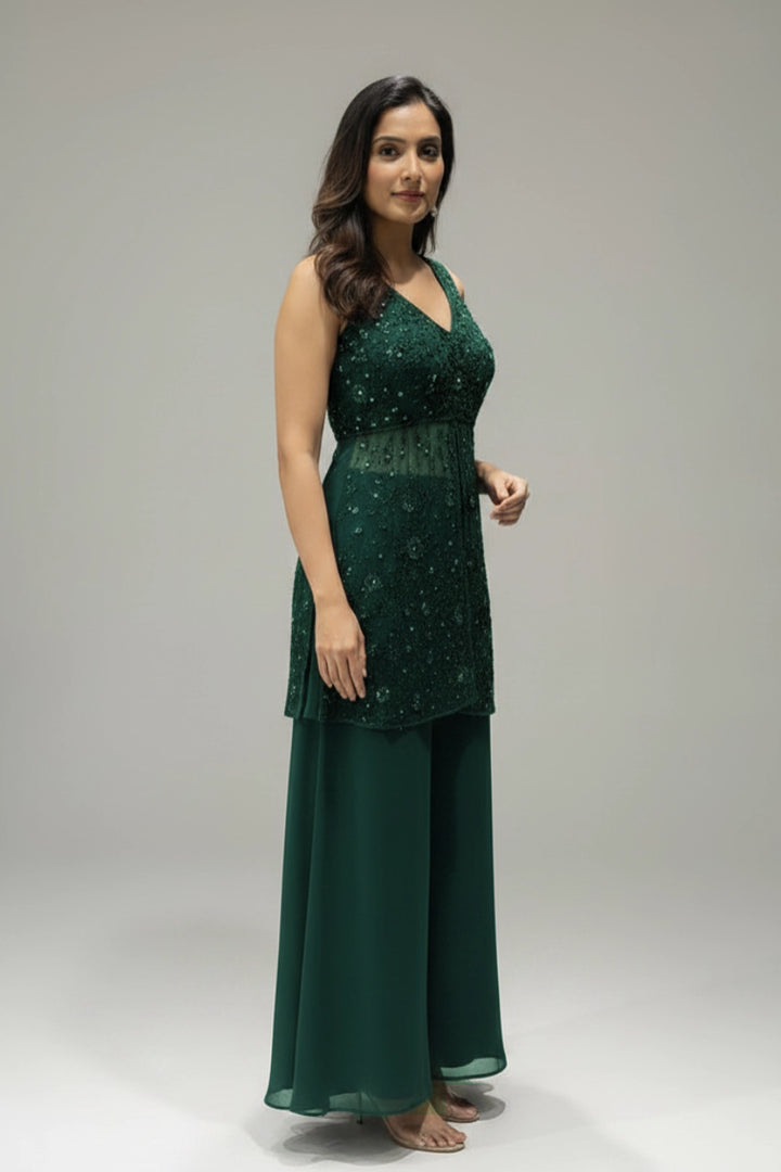 navy blue semi formal dress plus size Plus-Size Long Prom by La Femme Navy / 12W shoes:oxford main image 1