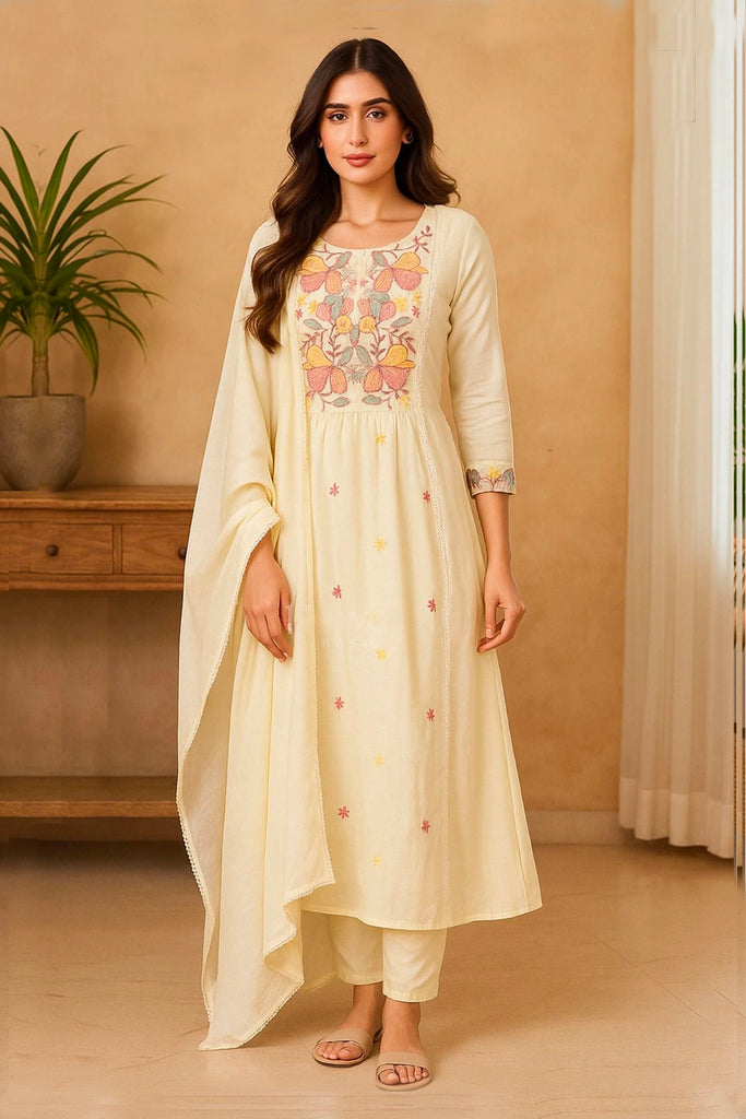 mulmul cotton dress Seashell Grey Midi Dress