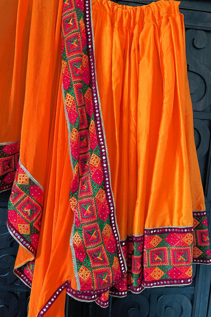 Phulkari lehenga choli hotsell