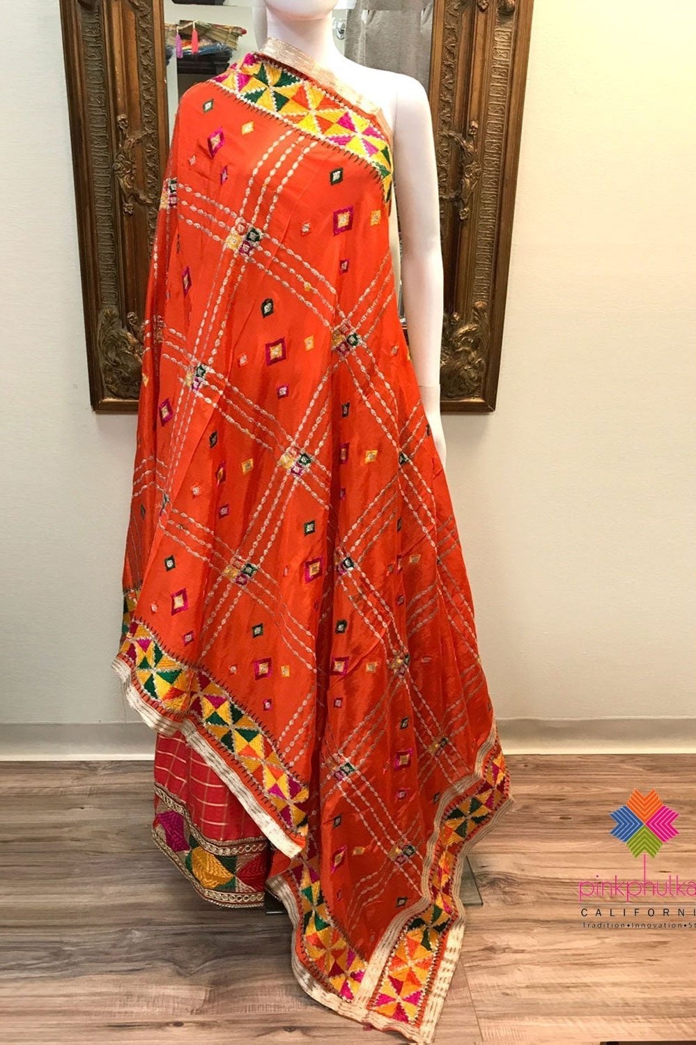 Dupatta - Phulkari order dupatta - Chunni